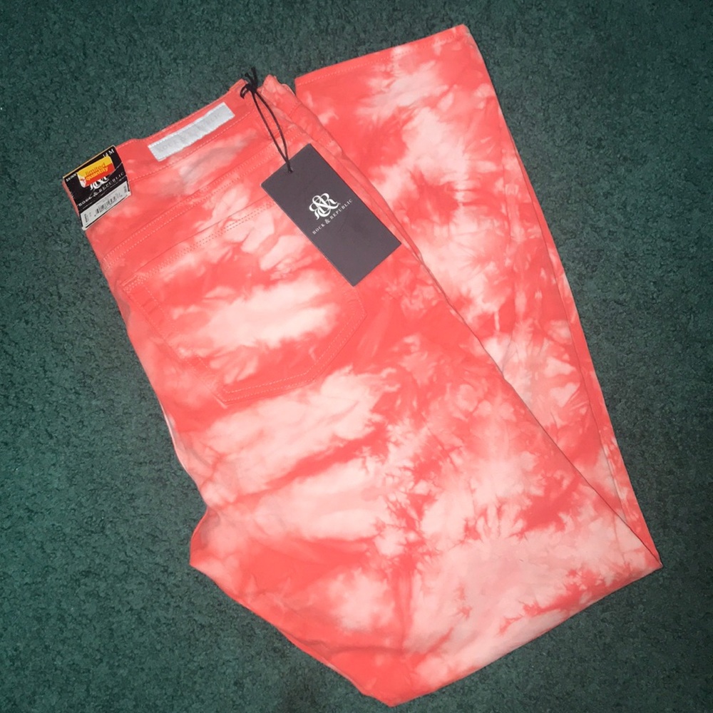 Tie-dye pants